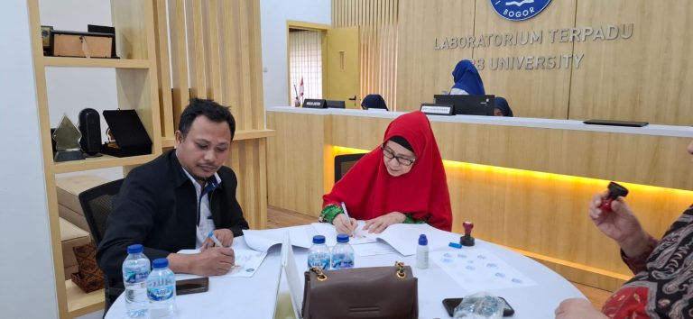 Kerjasama lab pengujian antara LPH HAI dan Lab IPB