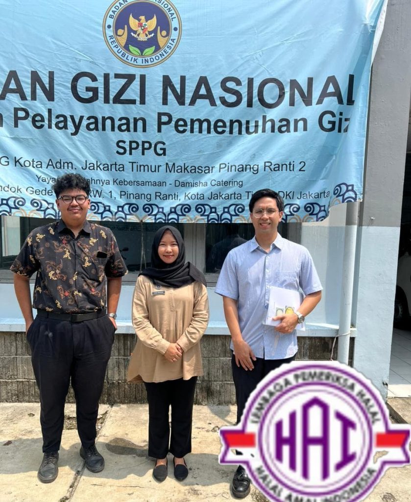Tim HAI Melakukan Sertifikasi Halal di SPPG Jaktim Makassar Pinang Ranti 2 DKI Jakarta